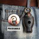 for Mercedes Key fob Cover. Compatible with Mercedes Benz C E R S M, GLA, GLE, GLS, GLK CLA, CLK, AMG 3 Button Smart Leather Car Key Protector Case Shell Chain Accessories/ Black