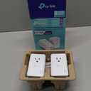 TP-Link AV1000 Powerline Ethernet Adapter Kit (TL-PA7017P KIT) - Passthrough, Noise Filtering, Gigabit Port, Plug Pair & Play, Network Adapter, Free Expert Support