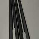 Window Moulding Belt Glass Sweep Felt Trim Seal Weather Stripping Kit Fit for Dodge Ram 1500 2500 3500 4500 5500 Crew Cab 2009-2021 Replaces 55112376AH 55112377AH 55372138AH 55372139AH