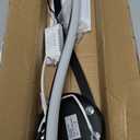 47.24inch Linear Ceiling Light Black Modern LED Ceiling Light Fixture 6000K Aluminum Long Ceiling Lamp for Hallway, Kitchen, Bedroom, Dining Room