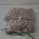 DII Rustic Farmhouse Double Diamond Woven Throw, 50x60, Stone