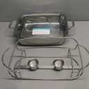 Cuisinart 7BSRT-31 Classic Entertaining Collection 12-Inch, 5-Quart Stainless Rectangular Buffet Server, Silver
