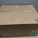 18" Outdoor Wall Light Fixtures Waterproofed Exterior Lantern W/Sturdy Rectangular Double Cage In Satin Black&Clear Tempered Glass,Sconce Mounted For House Patio,Front door,Porch,Garage Lighting 2Pack