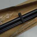 Matte Black Double Blackout Curtain Rods 72 to 144 Inches (6-12 Feet),1-Inches Front and 5/8 Inches Back Adjustable End Cap Double Window Drapery Rod for Drapes and Curtains