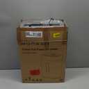 BONSEN Paper Shredder for Home Office, 4 Gallons Bin, 10-Sheet Cross-Cut Shredder, P-4 High Security Level, Quiet Credit Card Shredder with Jam Proof System (S3201) (No Handle-Black)