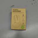 seenda Ergonomic Mouse Wireless, MOU200 Bluetooth Vertical Mouse - 3 Multi-Device Connectivity,1000/1600 /2400 DPI, Ergo Optical Mice for Windows, Mac OS, Computer/PC/Laptop, Black