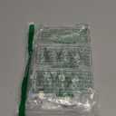 10 Pack Hydraulic Hose Adapter Fittings: 1/2" JIC 37 Male x 1/2" NPT Male, Straight Tube Connectors with Protection Cover