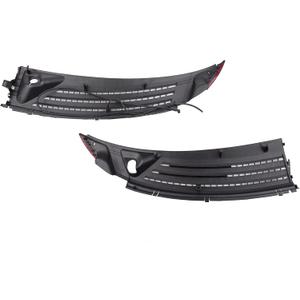 Upgraded Outer Exterior Windshield Window Wiper Cowl Cover Panel Set 2pcs Compatible with Ford Lincoln 04-08 F-150 06-07 Mark LT Left and Right 2004 2005 2006 2007 2008