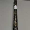 WRAPAHOLIC Reversible Black and Gold Christmas Wrapping Paper - Mini Roll - 17 Inch x 33 Feet - Black Gold Sleigh and Stripe Wrapping Paper with Metallic Foil Shine for Christmas, Holiday, Party