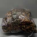 Bnuitland Leopard Print Fleece Flannel Throw Blanket, 300 GSM Double Sided Fuzzy Fluffy Throw for Bed Sofa Couch Travel, Super Soft Lightweight Cheetah Print Blanket for Kids/Baby/Pets, 50×40 inch