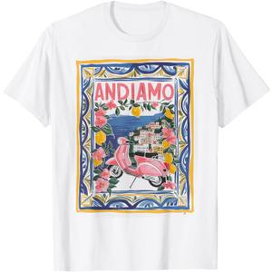 Italy Gift Flag Italy Vintage Italia Italiano Italian T-Shirt (White). Size L