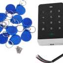 Weatherproof NFC Password Keypad Efficient Door Access Control Keypad Dependable Electronic Key Carefree Entry System for Outdoor Security
