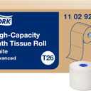 Tork High-Capacity Toilet Paper Roll White T26, Advanced, 2-Ply, 36 x 1000 sheets, 110292A
