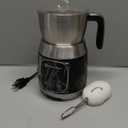 Maestri House Milk Frother, Variable Temp and Froth Thickness DualFro 600 Milk Frother Steamer, 21OZ Smart Touch Control Milk Warmer, Dishwasher Safe, Memory Function for Latte&Hot Chocolate (Black)