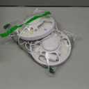 2 Packs Flea Traps for Inside Your Home with 6 Sticky Pads, Fleas Light Traps Kills Fleas in House, Hanging Flea Lamp with USB Cable Pest Control for Bugs Moths Gnats Indoor and Outdoor