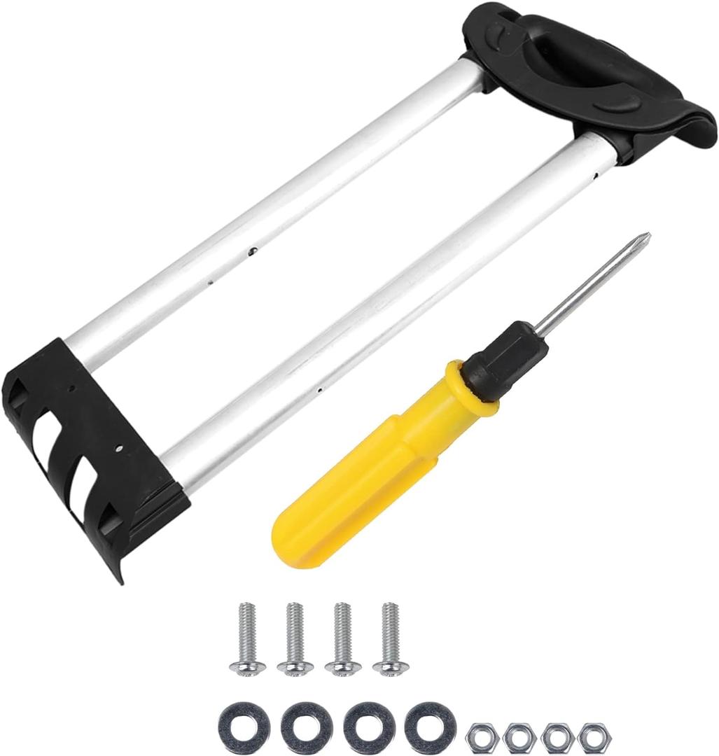 RDEXP 51cm Stretchable Length Travel Luggage Telescopic Handle Replacement Spare Part Suitcase Pull Drag Rod G003 20inch Suitable for 20-inch suitcase