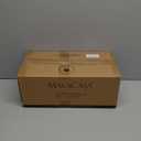 MALACASA 3 Tier Serving Tray, Porcelain Tiered Cupcake Stand, Ceramic Elevated Serving Platter with Collapsible Sturdier Rack,Series PLAT (White, 14 Inch)