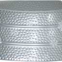 HOMCOM Christmas Tree Collar, Steel Tree Ring Skirt, Home Xmas Decoration for Christmas Tree, 26" x 26" x 9", Bright Silver