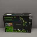 Greenworks 24V 6" Mini Chainsaw Cordless , Small Cordless Handheld Saw, 2.0Ah Battery and Charger Included, for Tree Trimming and Pruning