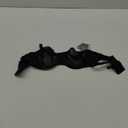 Smart & Sexy Women's Sheer Mesh Unlined Balconette Bra (36DD, Black Hue)