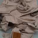 Nalakai Ring Sling Baby Carrier, Soft Linen Baby Sling, Baby Wrap, Comfort, Style, and Giving Back - Carry Your Little One with Love (Warm Sand Beige)