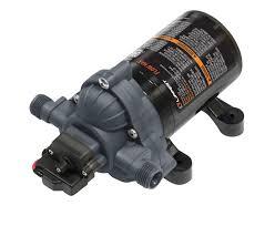 Lippert Components Flow Max 12V RV Water Pump, 3.0 GPM, 50 PSI, 9.5 Max Amp, Self-Priming, Screen Filter Included - 689052