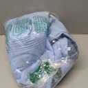 Women's Vest, Quilted Puffer Water-Resistant Zip With Pockets (Blue, XL)