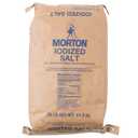 Morton Table Salt, Iodized, 25 Pound