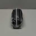 Cromi One Piece Swimsuit Women Square Back Ribbed Bathing Suit V Neck Push Up Bathing Suits Modest Swimwear (Small, black)