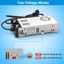 IMAYCC AC to DC Converter Universal 110V/120V to 12V Converter 12V DC Power Supply (12V-50A-600W)