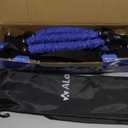 Pull Up Assistance Bands with Foot Support Pedal - Upgraded Heavy Duty Resistance Bands Adjustable Weight/Height with 80Lbs Bands & Measured Strap for Strength Training Home Gym (Blue)