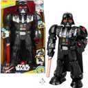 Fisher-Price Imaginext Star Wars Darth Vader Bot 2+ Ft Tall Toy, Lights Sounds & Stormtrooper Metal Character Key for Kids Ages 3+ Years