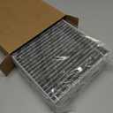 4-Pack HEPA Cabin Air Filter Fits for Tesla Model Y 2026 2025 2024 2023 2022 2021 2020 Activated Carbon Cabin Air Intake Filter Replacement Model Y Car Accessories