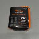 2-PCS 26" Heavy Duty Bike Tubes 26X2.10/2.40 AV32mm Schrader Valve (52/62-559) Bicycle Tubes Compatible with 26 X 2.10 26 X 2.125 26X2.20 26X2.25 26X2.30 26x2.35 26X2.40 Bike Bicycle Tire Tubes