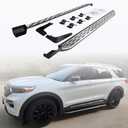 Side Steps Fit for Ford Explorer 2020-2024 2025 XLT,ST,Limited,Hybrid,Platinum,Running Board Nerf Bar (with Mud Flaps)