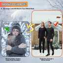 Heated Thermals Underwear Men Women: 42 Heating Zones Electric Thermal Long Johns Pants Set USB Base Layer (Black, L)