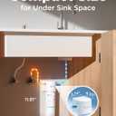NOVETE Under Sink Water Filter, 3-Years, 30000 Gallons, Reduce 99.5% Chlorine, PFAS, Bad Taste, NSF/ANSI 42/372, Water Filtration System with Stainless Faucet, USA Tech, Do Not Reduce TDS, UWF0A-KPC