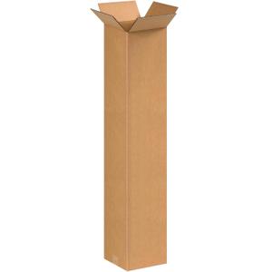 BOX USA Shipping Boxes Large 8"L x 8"W x 42"H 20-Pack, Cardboard Box for Shipping, Moving, Mailing, Packing, Packaging and Storage