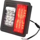 LED Tail Light Assembly Work Light 6670284 Compatible with Bobcat 553 751 753 763 773 863 864 873 883 963 A220 A300 A770 S100 S130 S150 S160 S175 S185 S205 S220 S250 S300 S330 S510 (FULL LED)