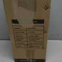 Outdoor Post Light, Exterior Lamp Post Lights with Pier Mount Base, Hard-Wired, Aluminum Outdoor Waterproof Post Lantern for Garden Patio Pole Pillar, 1 Pack