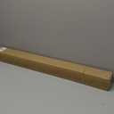 LazBlinds No Tools No Drill Cordless Roman Shades for Windows, Blackout Thermal Insulated UV Blocking Window Blinds, Lightweight Fabric Blinds for Indoor Windows, 34" W x 72" H, Blackout - White