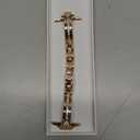 VISOOM Love Bracelet Compatible With Apple Watch 40mm/38mm/41mm/42mm/44mm/45mm/46mm Series 11 10 9 8 7 SE Series 6 5 4 Band Women Metal Iwatch Wrap Jewerly Ape Watch Strap Slim Band Apple Watch 3 2 1