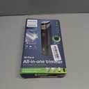 Philips Norelco Multigroom 5000 Series, All-in-One Trimmer and Hair Clipper, 18-Piece Men's Grooming Kit for Beard, Face, Hair, Body and Intimate Areas, No Blade Oil Needed, Model MG5910/49 (Black)