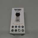 TBTeek Cat Toy, Automatic Motion-Activated, 5 Fun Patterns, 4 Speed Modes, Adjustable Light Angles, Random Rotating Trajectory, Rechargeable (White)