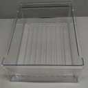 240530811 Refrigerator Drawer 15.4Width x 11.7Depth Replaces AP3960009, 240530813, 1194815, 240354201 Meat Pan Crisper Bin Compatible with Frigidaire (Not the larger part:240342830 16.5"x17.2")