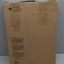 CHURCH Toilet Seat, Easy Clean Hinges Release for Deep Cleans, Durable Enameled Wood Seat, Elongated, White