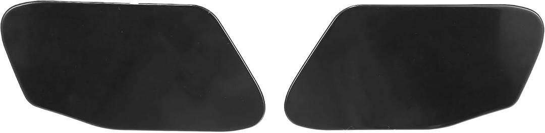 ACROPIX Front Left Right Side Headlight Washer Nozzle Cover Cap Fit for BMW X3 F25 2010-2017 - Pack of, 2 Black