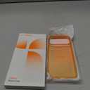 TORRAS for iPhone 17 Pro Max Case Crystal Orange, [Anti-Yellowing][Military-Grade Protection], Ultra Slim Anti-Scratch Back, Soft Bumper, Non-Slip Protective Phone Cover, Orange 6.9"