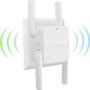 NetBoost, Net Boost pro WiFi Extender 2024, Netboost WiFi Extender Signal Booster, WiFi Range Extender 1200Mbps, 9998 Sq.ft Long Range Internet Extender Dual Band 2.4&5GHz for Home 360 Full Coverage