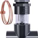 briidea New Install 2'' Inline Zinc Anodes for Saltwater Pools (Black)